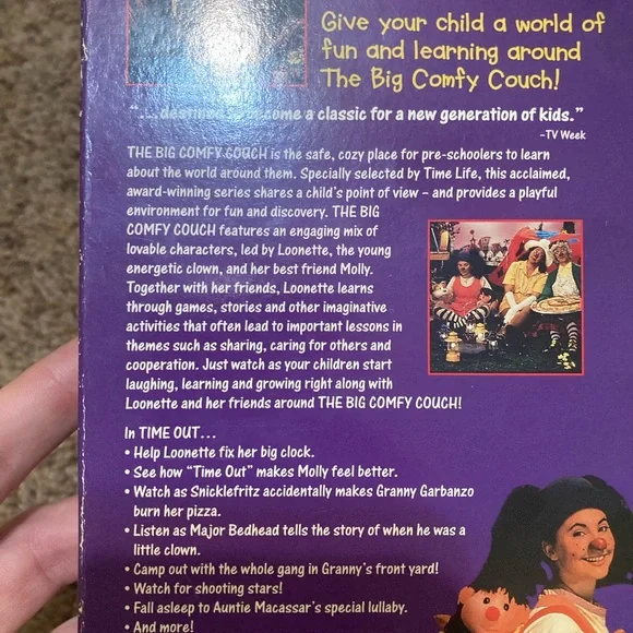 The Big Comfy Couch VHS tape - Picture 3 of 6